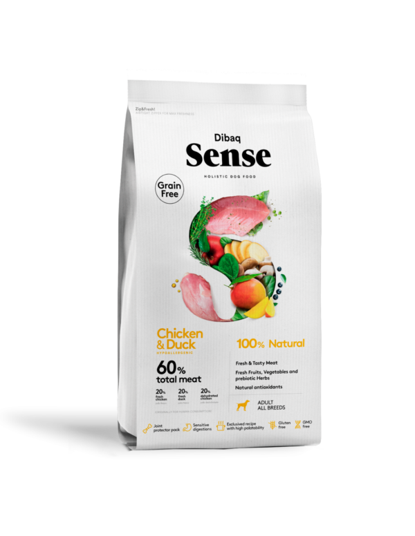 grain free pollo y pato
