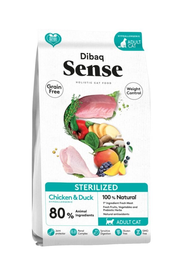 Dibaq Sense  gato Esterilizado Grain Free Pollo
