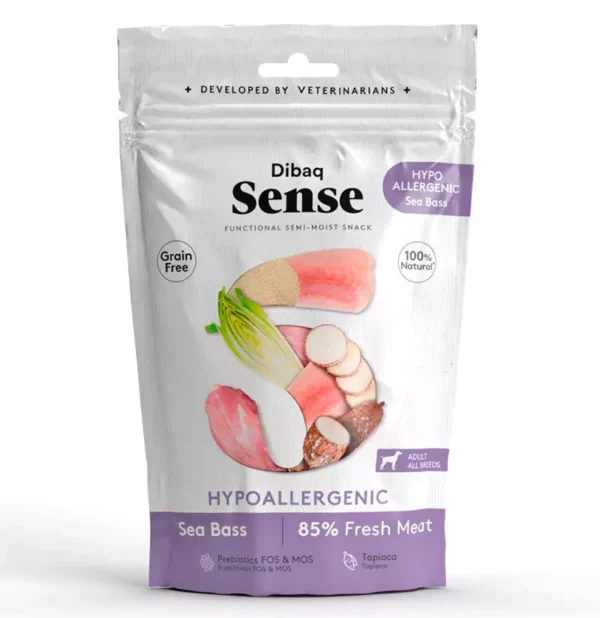 SENSE GRAIN FREE SNACK FUNCIONALES SEA BASS