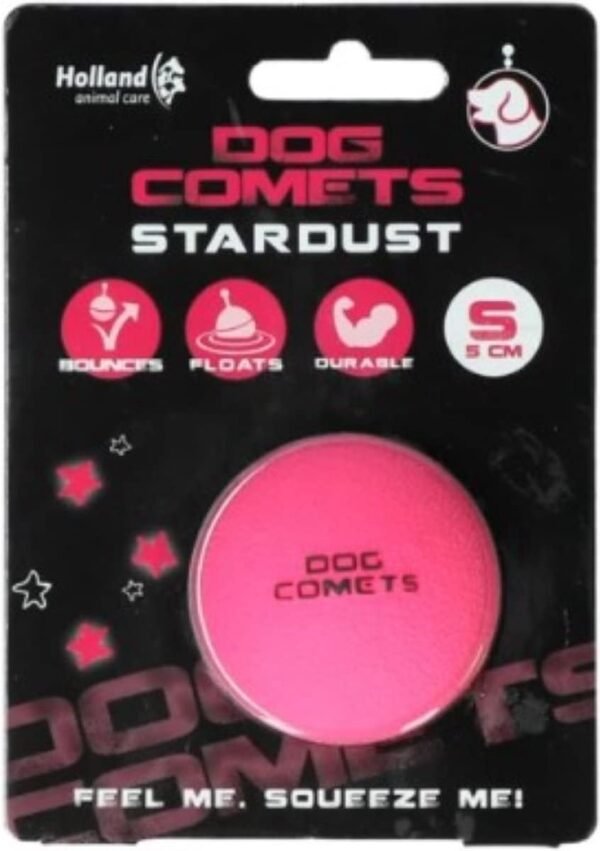 PELOTA DOG COMETS STARDUST ROSA TALLA M
