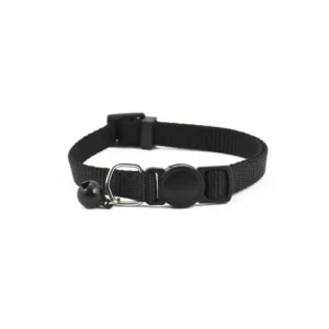 COLLAR GATO BASIC NEGRO 10mm x 22-33 cm