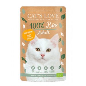 CAT’S LOVE 100% BIO ADULTO PATO SOBRE 100GR