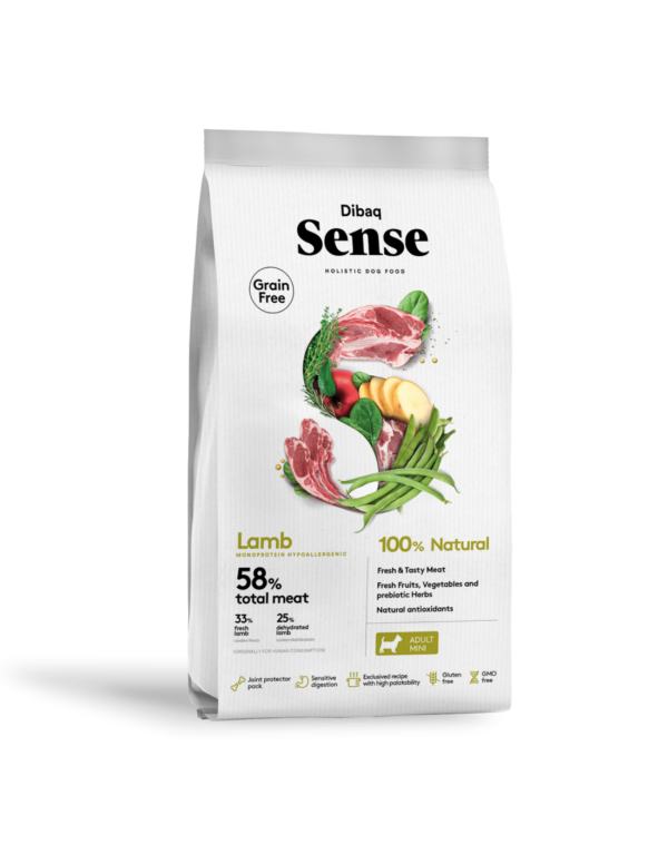 SENSE GRAIN FREE ADULT CORDERO MINI 2KG