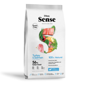 SENSE GRAIN FREE PUPPY PAVO & SALMÓN 2KG