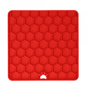 EAT SLOW LICK MAT ROJA