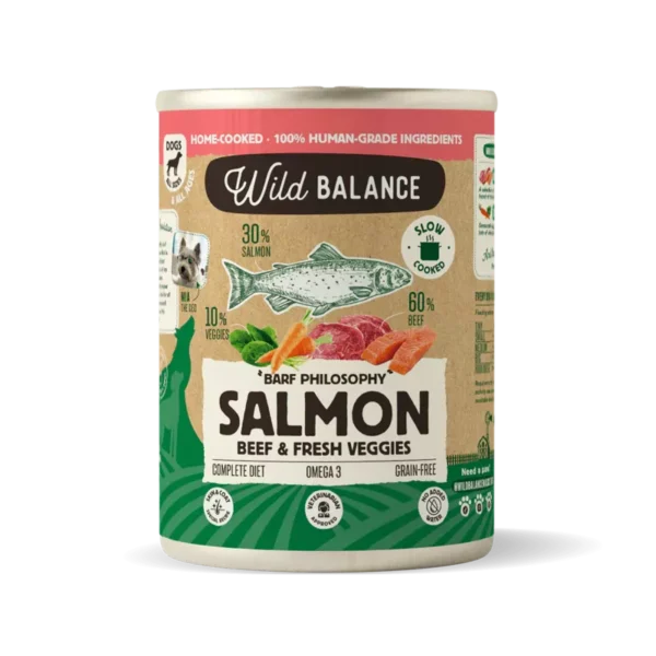 Lata Wild Balance Salmón 400 gr